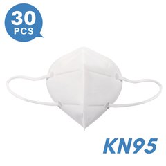 4-ply KN95 Face Masks N95 Respirators alternatives & equivalents(30 PCS)