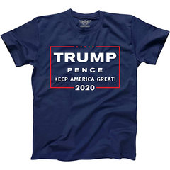 Men's Donald Trump Pence Campaign 2020 Shirt Keep America Great