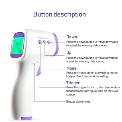 Non-contact Infrared Forehead Thermometer