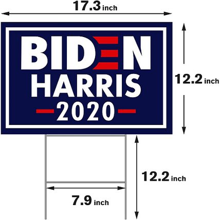 Biden/Harris for President 2020 Yard Sign