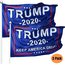 President Donald Trump 2020 Flag Keep America Great Flag (2 Packs)