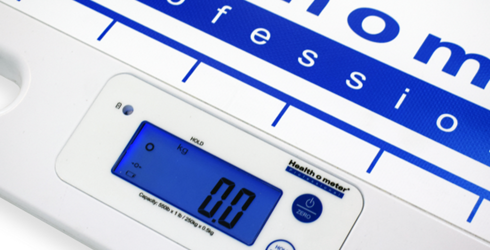 Close-up  of PTS Scale Readout