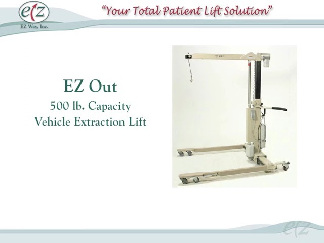 EZ OUT500 500lb. Vehicle Extraction Lift
