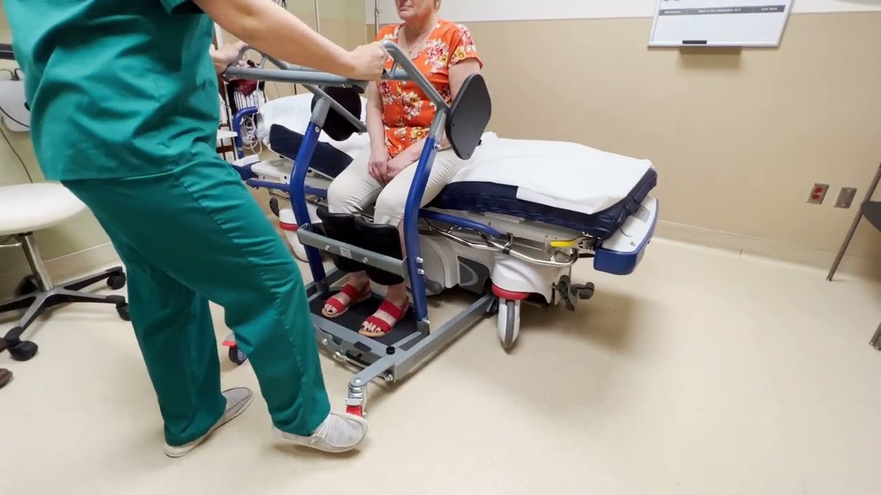 Using the EZ Stand Aid with Low Clearance Stretcher Beds