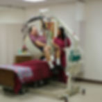 Patient using a 1,000 lb. Smart Lift